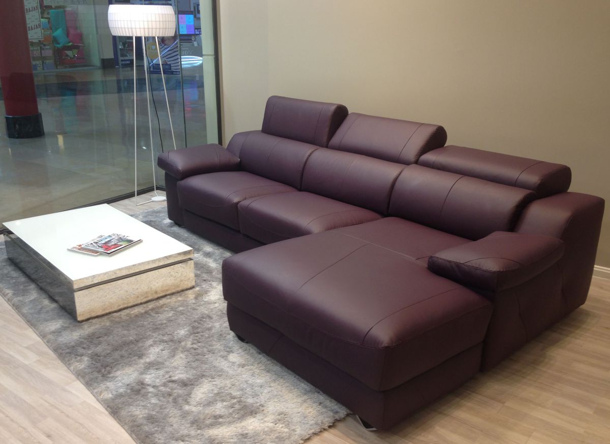 Chaiselongue de piel modelo DESLIZ