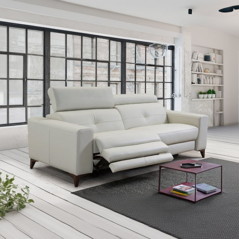 Sofá relax de diseño modelo DIVA en piel