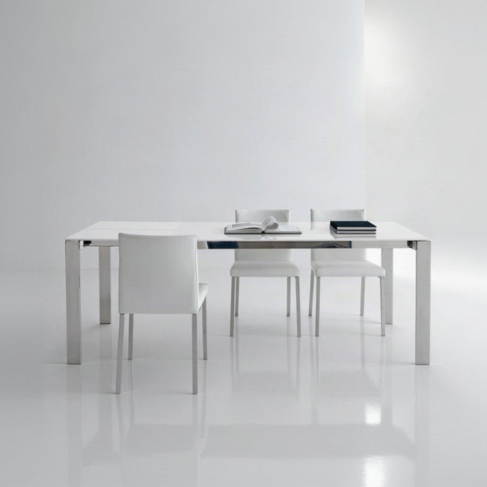 Mesa Comedor Extensible Acero vista 2 Sidivani