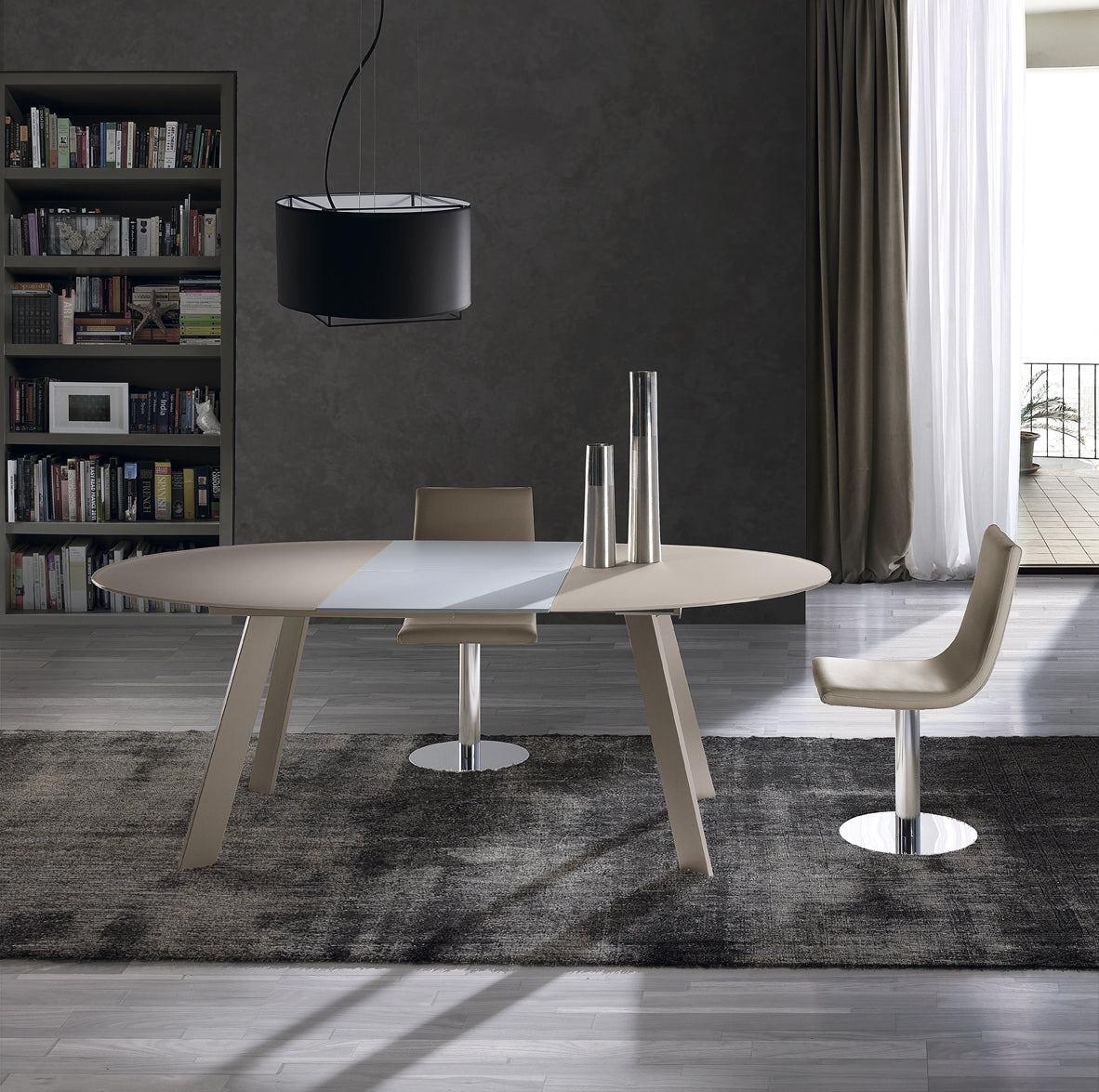 Mesa Comedor Fija o Extensible Color Lino Mate