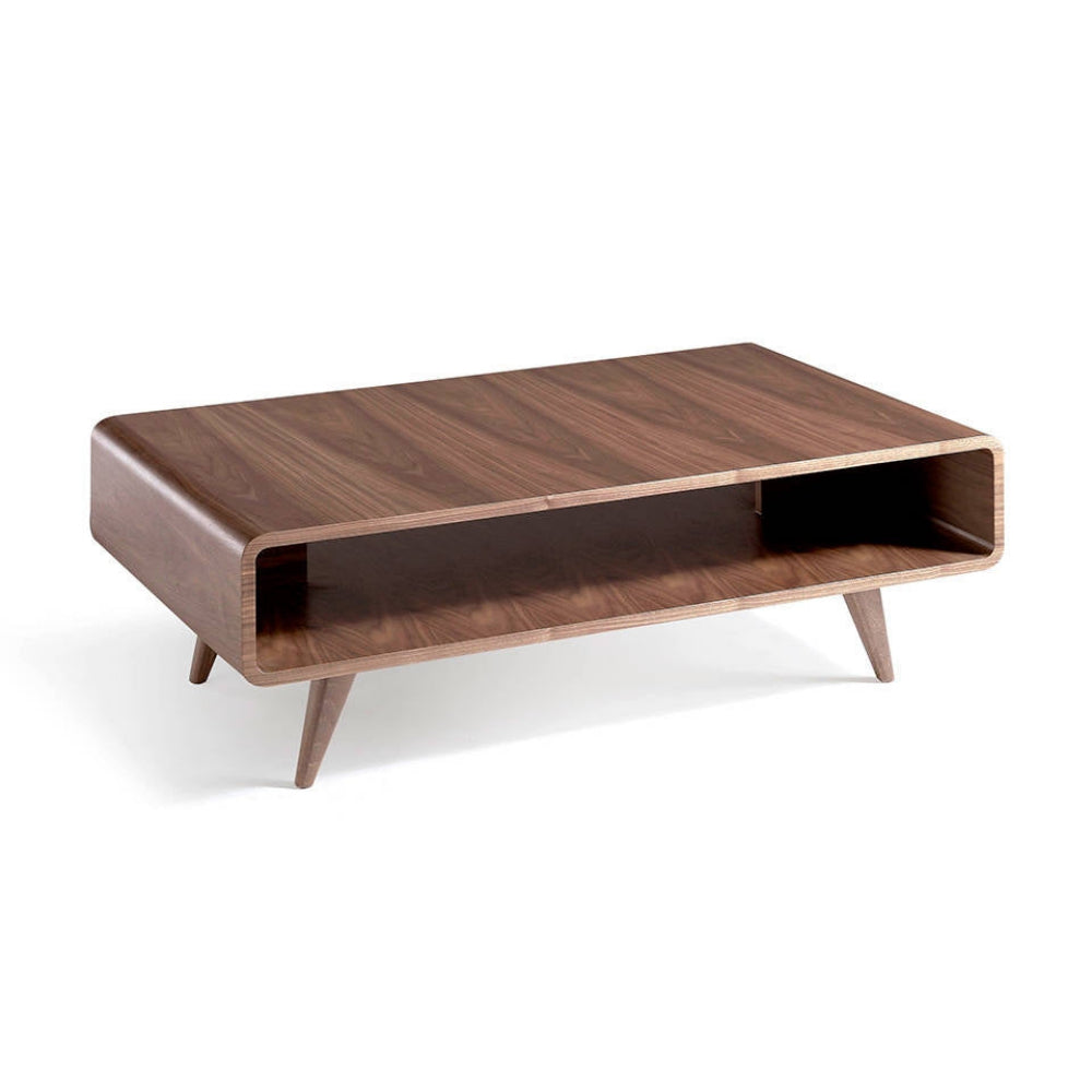 Mesa centro Madera Chapada Nogal Colección Elegance