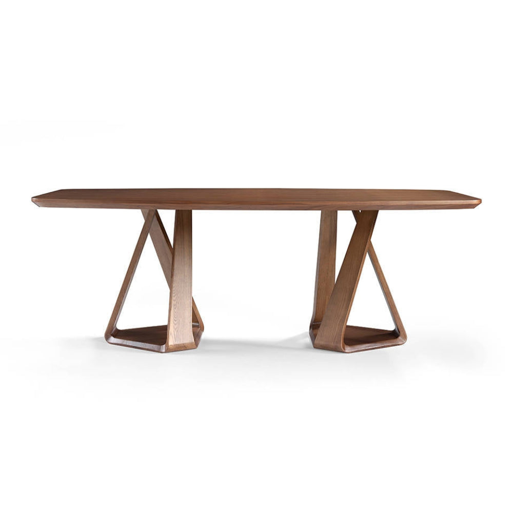 Mesa Comedor Doble Base Colección Elegance