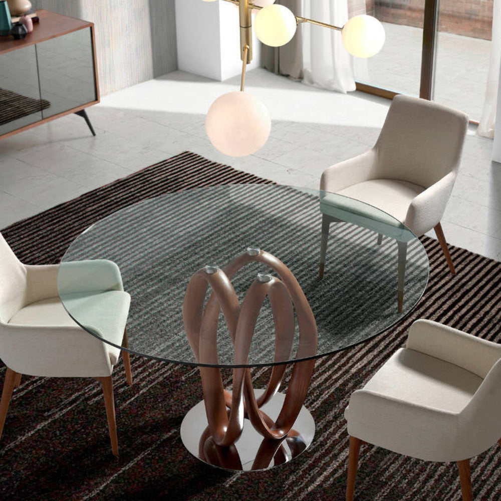 Mesa Comedor Madera Maciza Colección Elegance