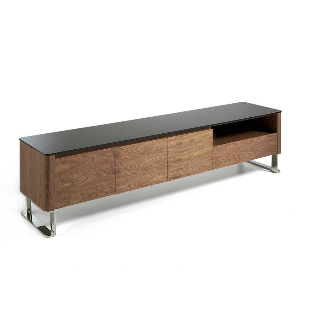 Mueble de TV con Cristal Colección Elegance