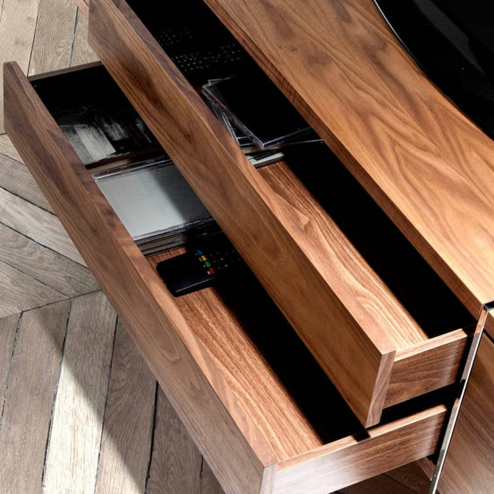 Mueble de TV con Puertas y Cajones Colección Elegance