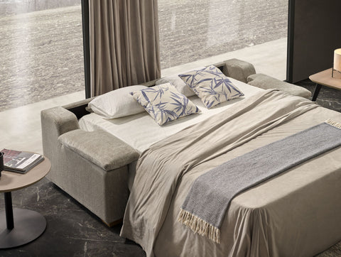 Sofá cama de diseño con sistema Italiano modelo ORMOND