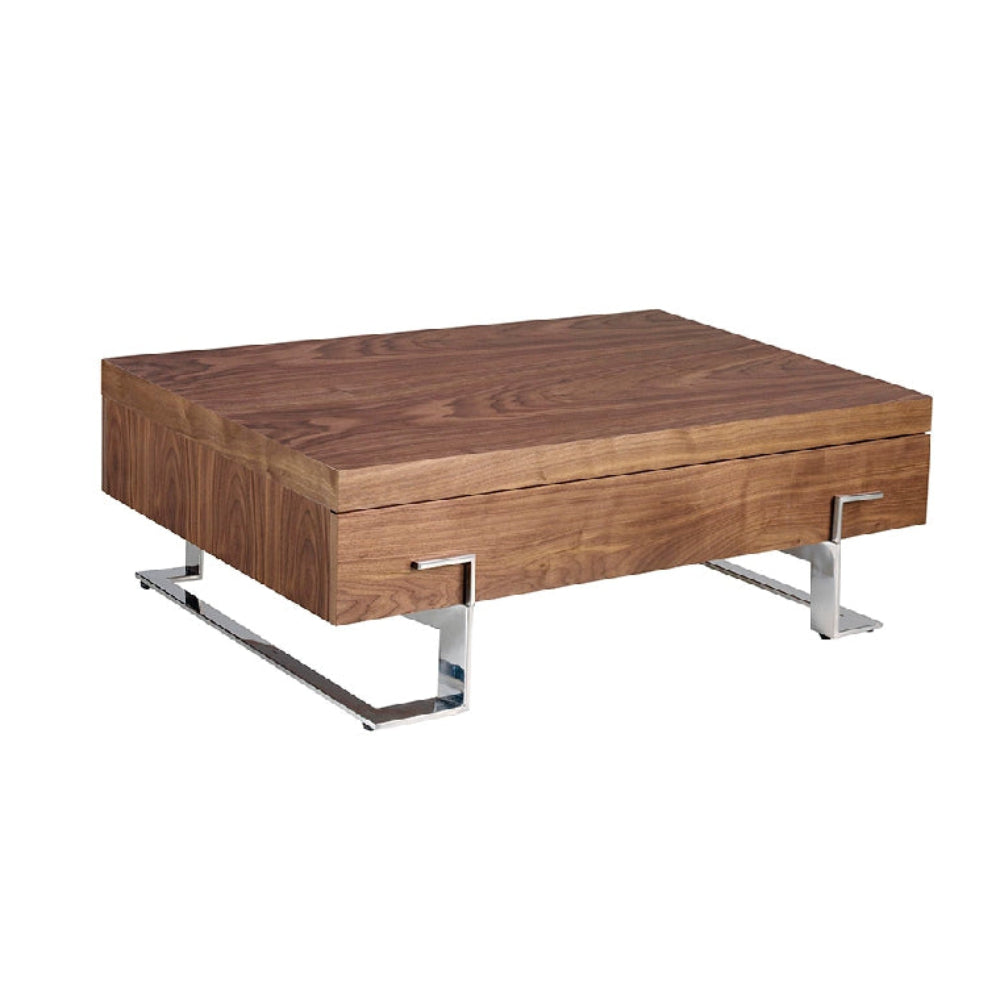 Mesa centro con Cajón Compartimentos Colección Elegance