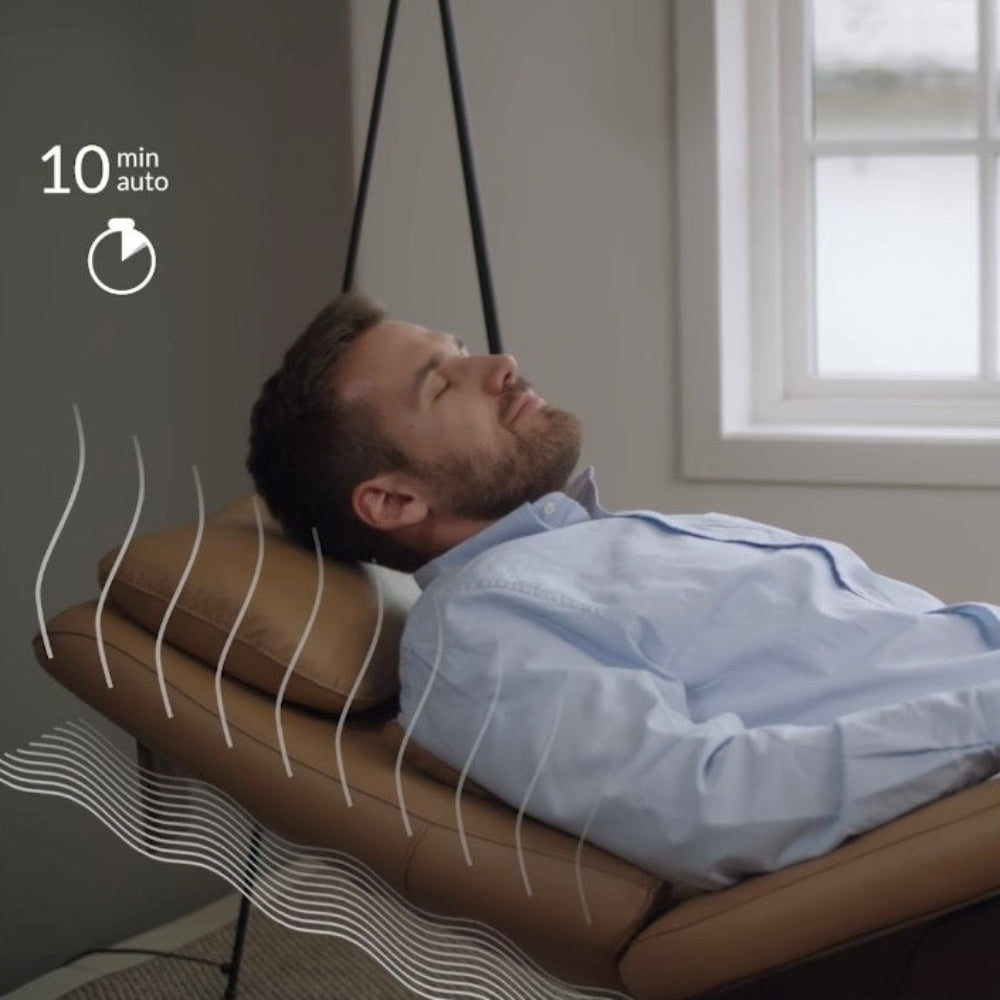 Sillón modelo SAM WOOD Pie Disc Plus™ System Power™ con calefacción piel Paloma