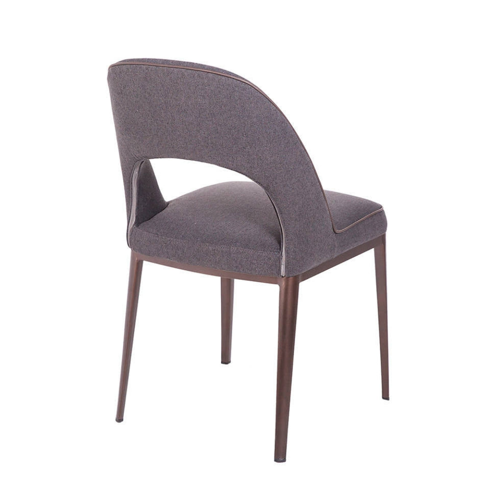 Silla comedor colección Elegance Estructura Acero Negro