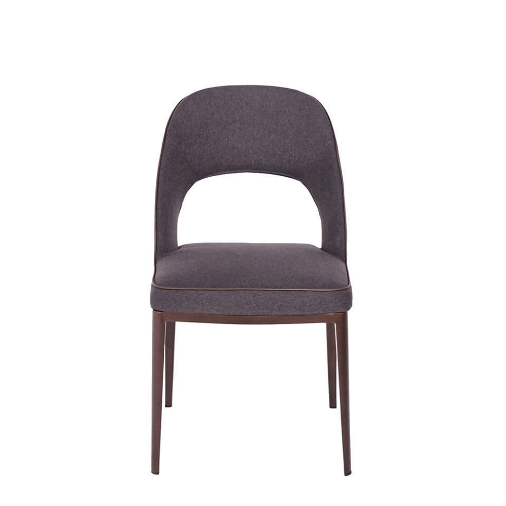 Silla comedor colección Elegance Estructura Acero Negro