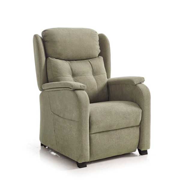 Sillón 2 motores mecanismo power lift modelo TREBOL en tela