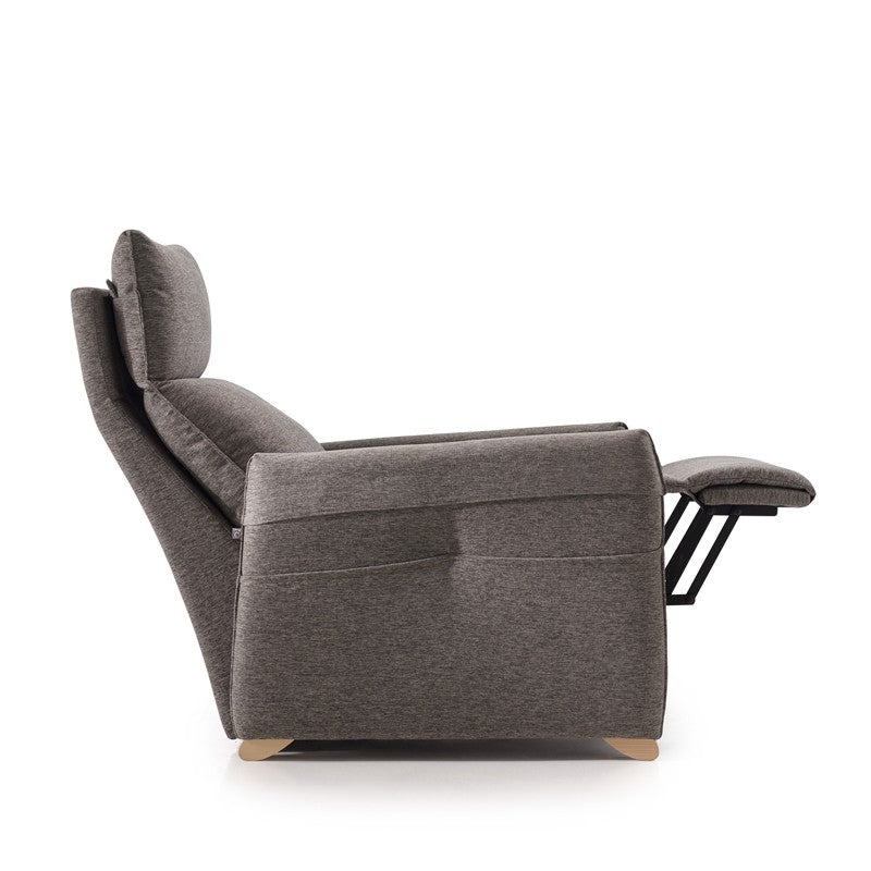 Sillón relax modelo TALÍN en tela antimanchas