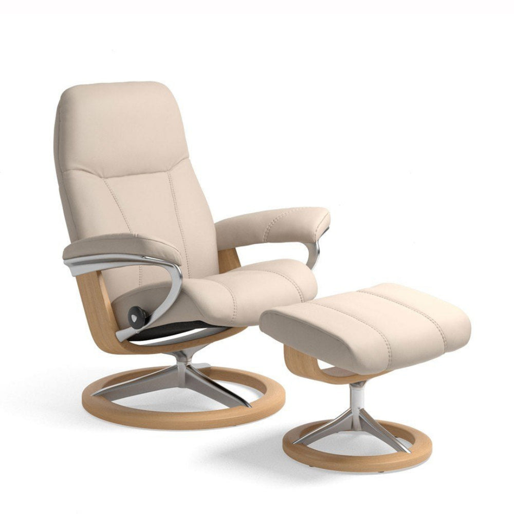 Sillón modelo CONSUL Signature Plus™ System BalanceAdapt™ en piel Batick