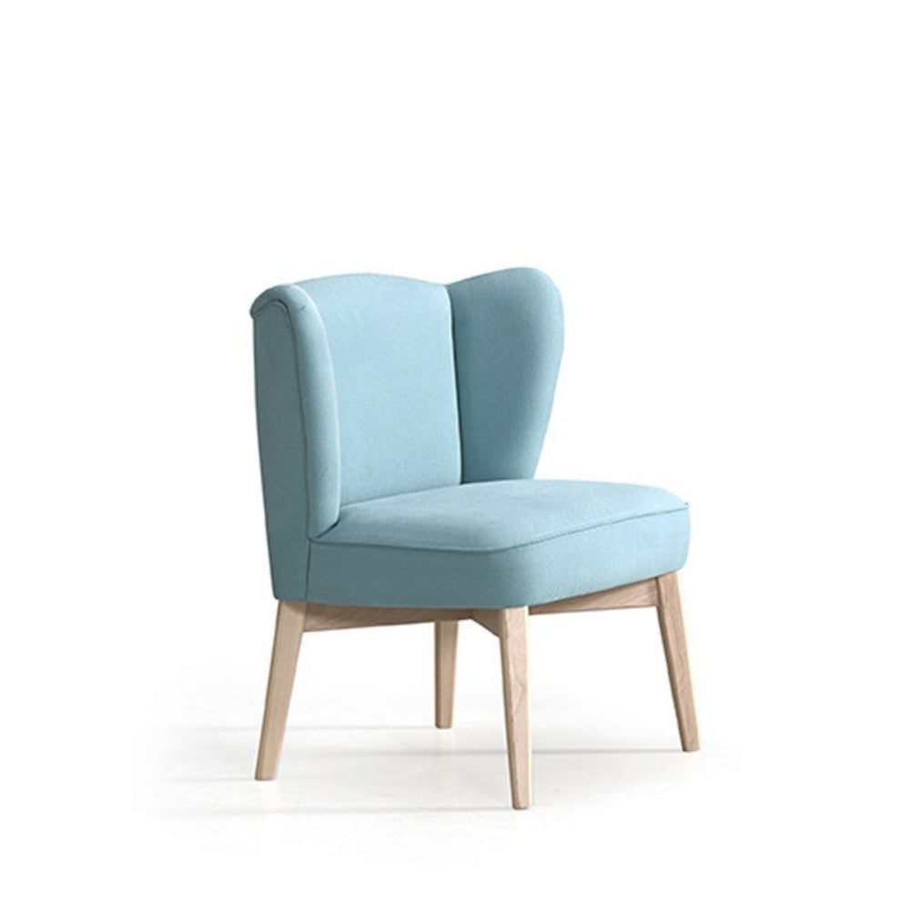 Sillón modelo MALIK sin capitoné Tapizado Lido