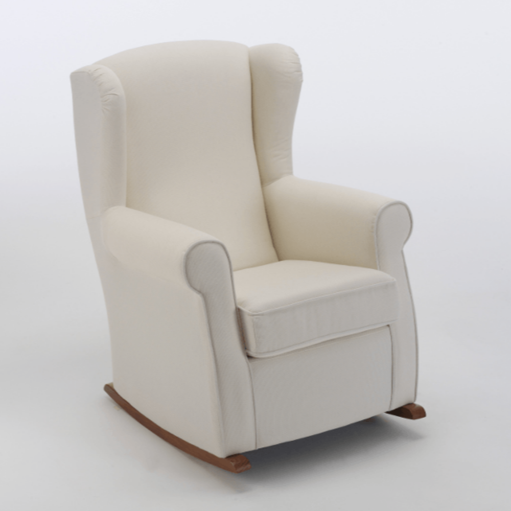 Sillón orejero modelo ROBLE con balancín
