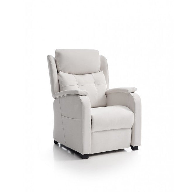 Sillón relax eléctrico ( 1 motor ) modelo TREBOL en tela