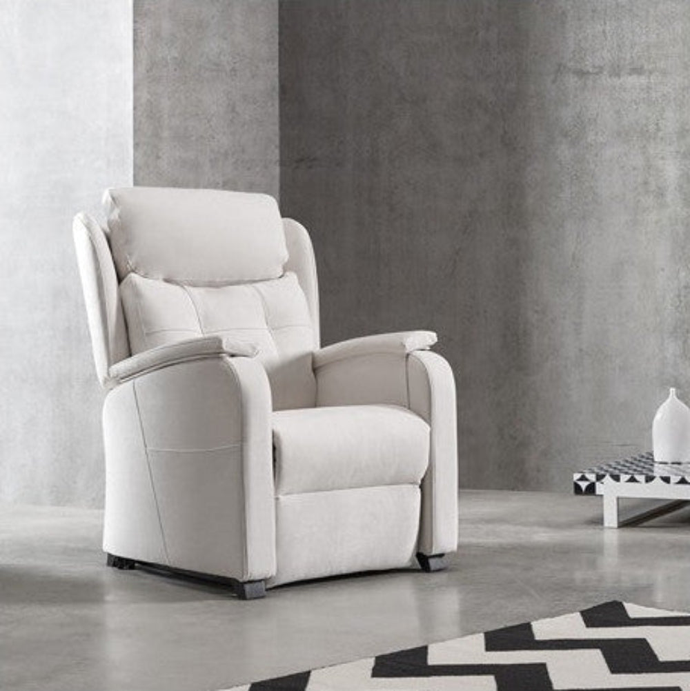 Sillón relax con función Power-lift modelo TREBOL Tapizado Antimanchas