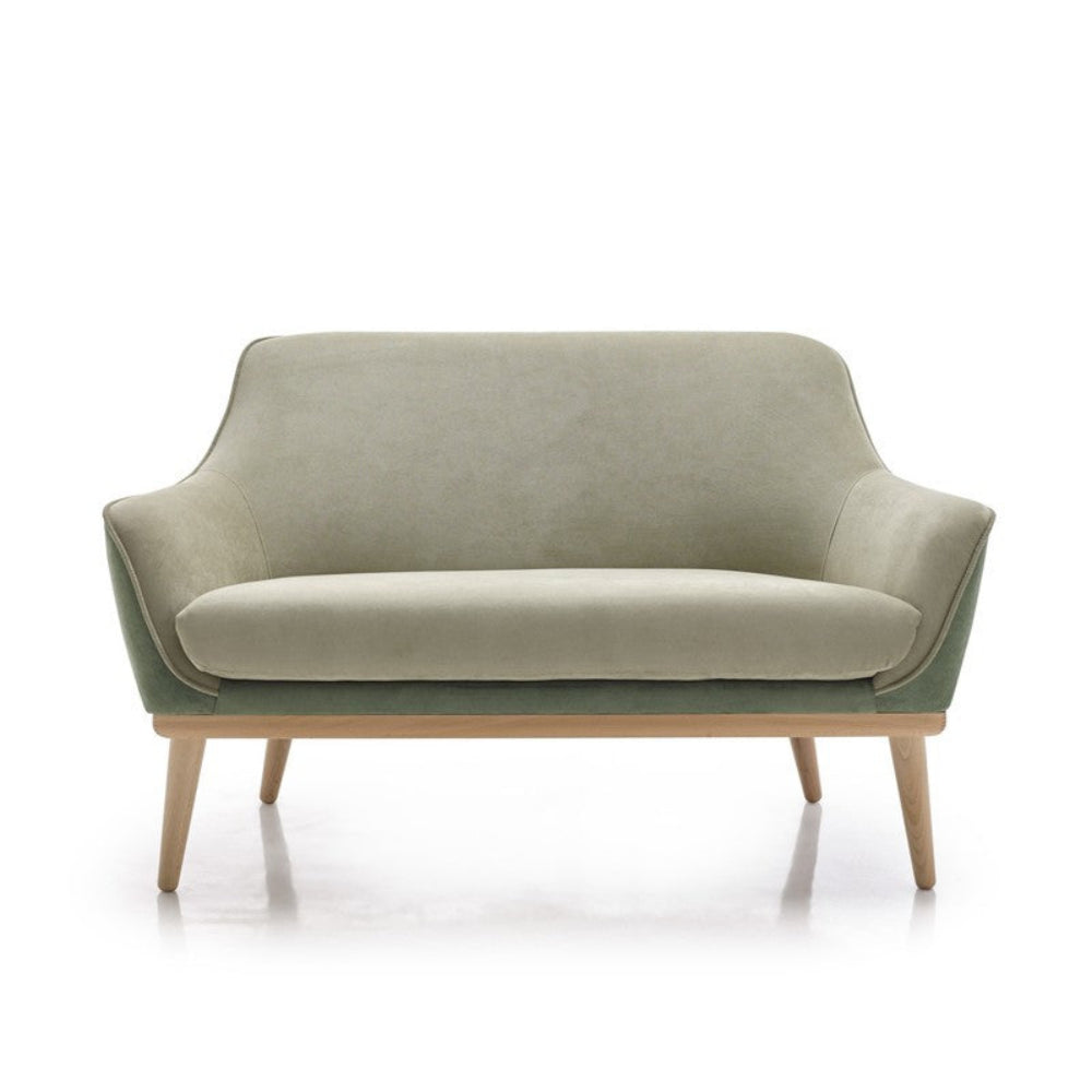 Sofá 2 plazas de diseño nórdico modelo GINA Lisa