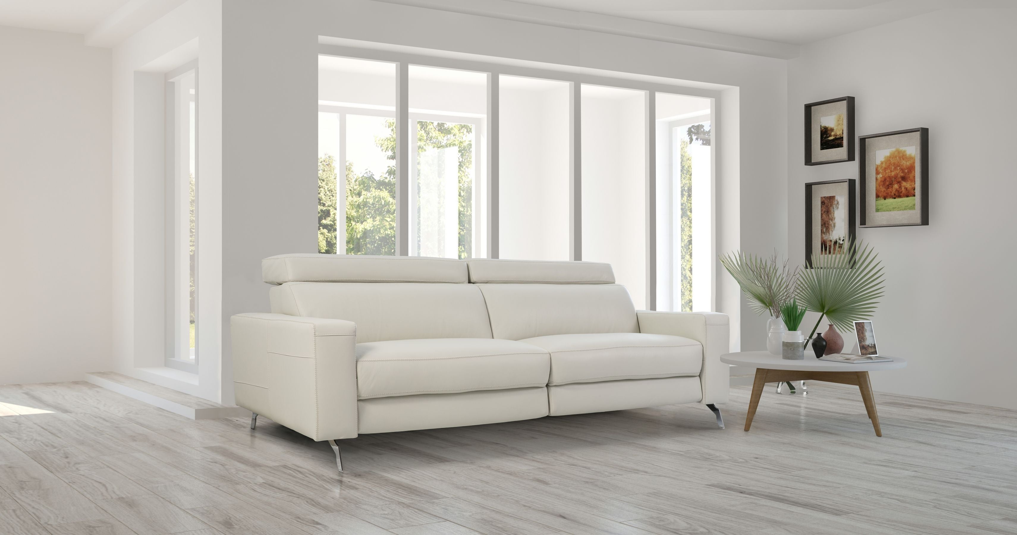 Sofá de diseño Modelo CONCORDE en piel
