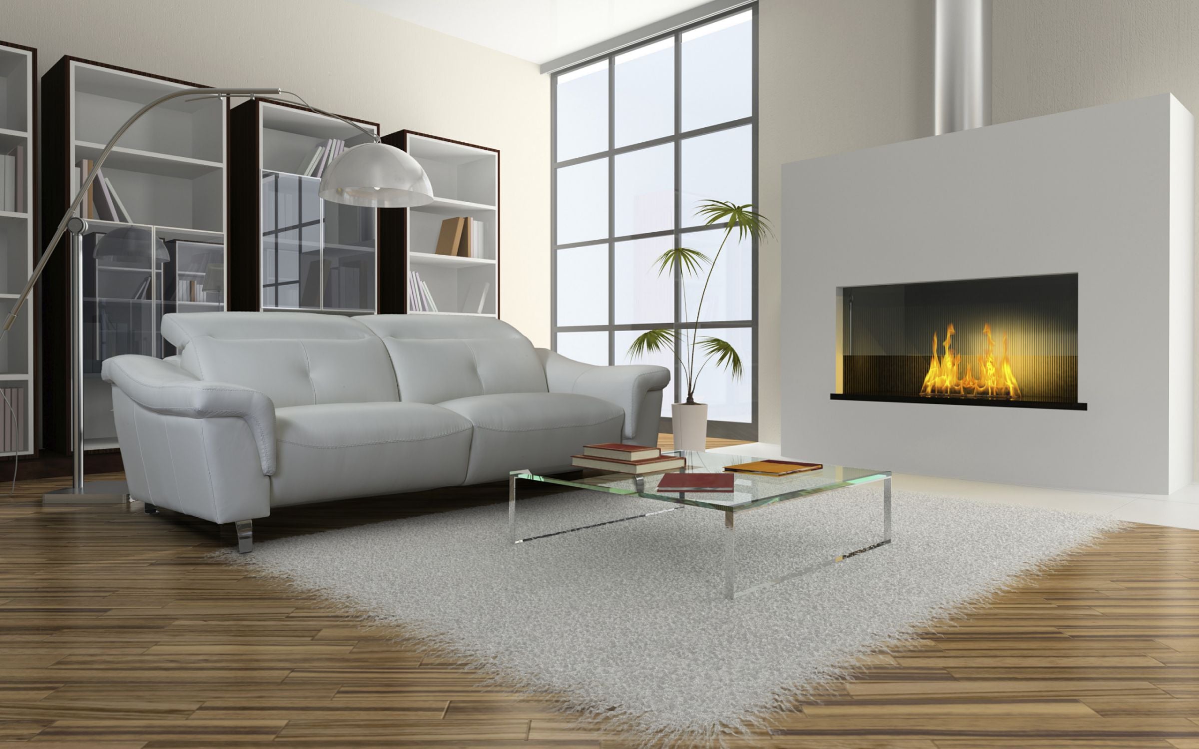 Sofá de diseño Modelo HAUSMAN en piel