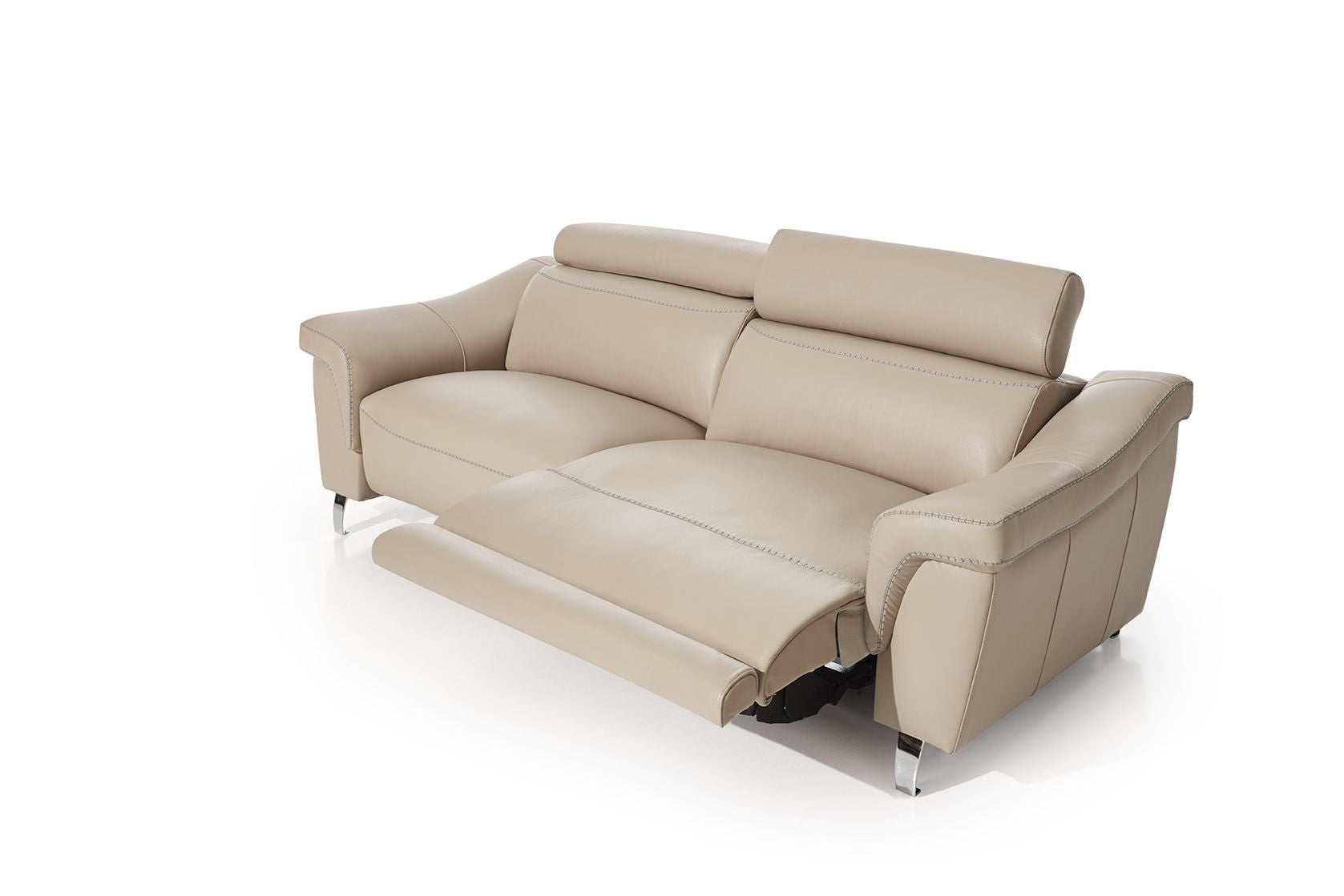 Sofá relax de diseño modelo PADOVA en piel