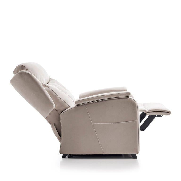 Sillón 2 motores mecanismo power lift modelo TREBOL en tela