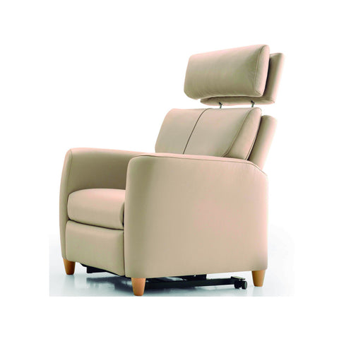 SIDIVANI tienda sofas a medida personalizables confort alta calidad butaca relax motorizada modelo CAPRICE en piel sofas online madrid