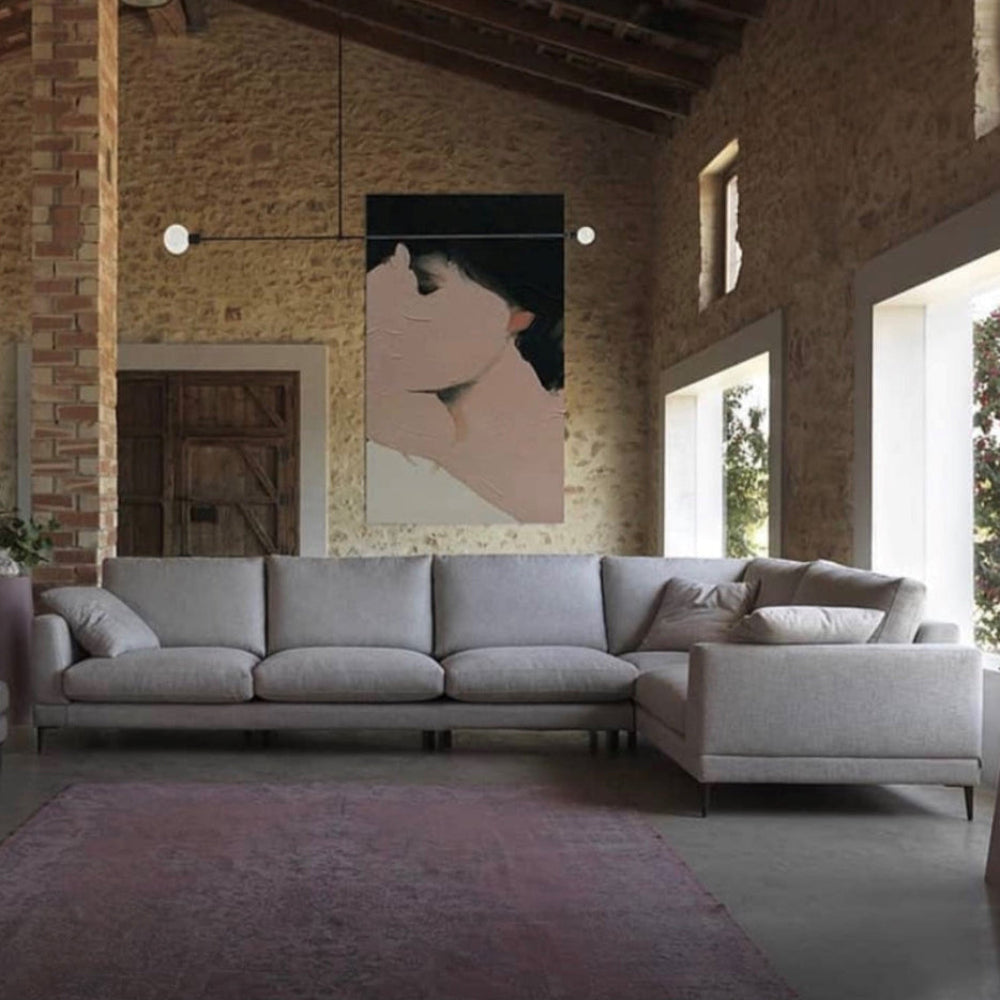 Rinconera de diseño modelo Formentera Tapizado Aquaclean