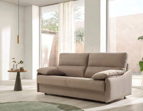 Sofá cama modelo LAGOS con sistema Italiano color promo