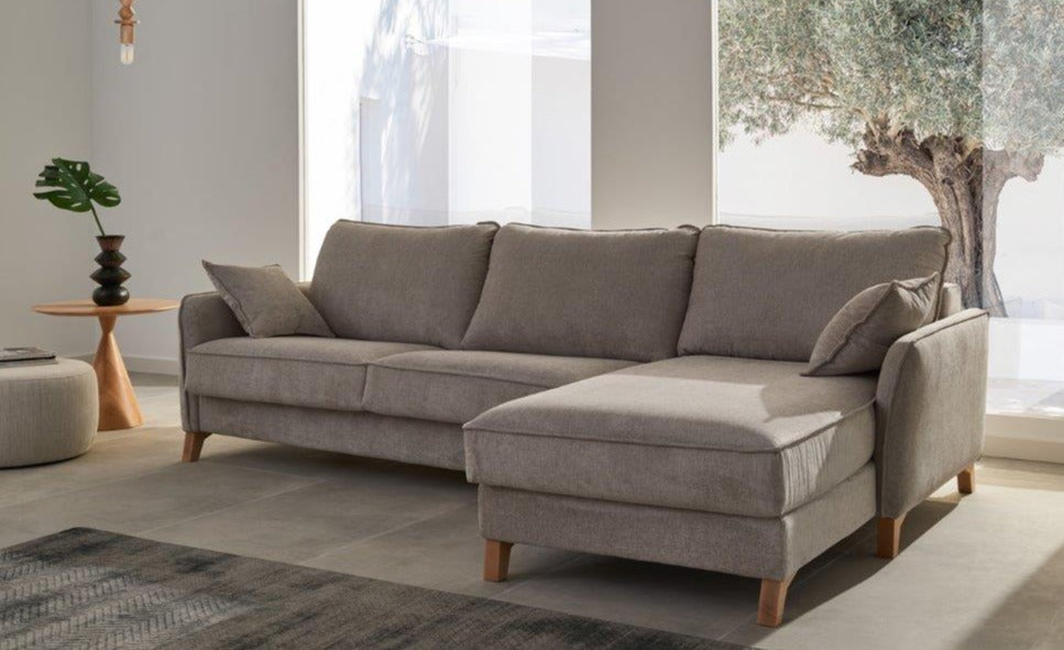 Chaiselongue cama de diseño nórdico modelo LITCHY en Aquaclean