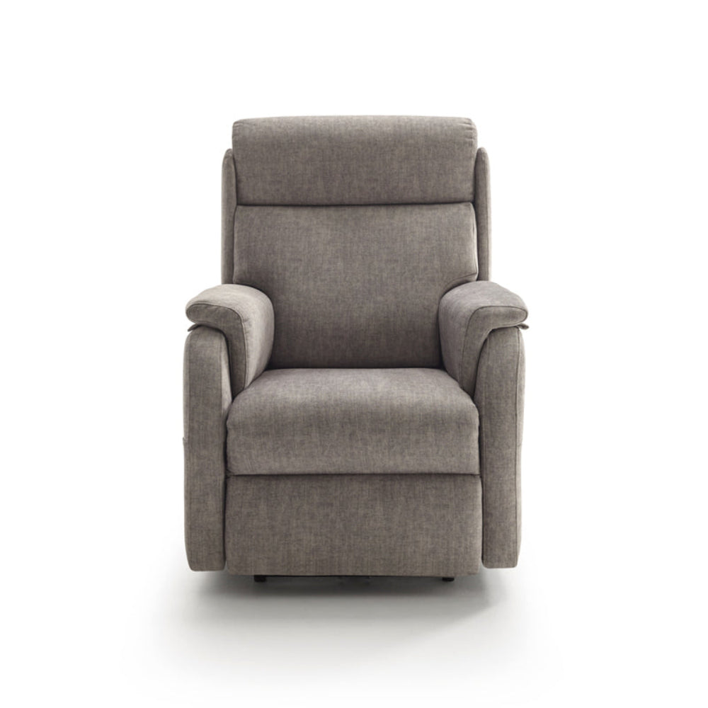 Butaca relax con cabezal eléctrico ajustable modelo MADRID tapizado Aquaclean