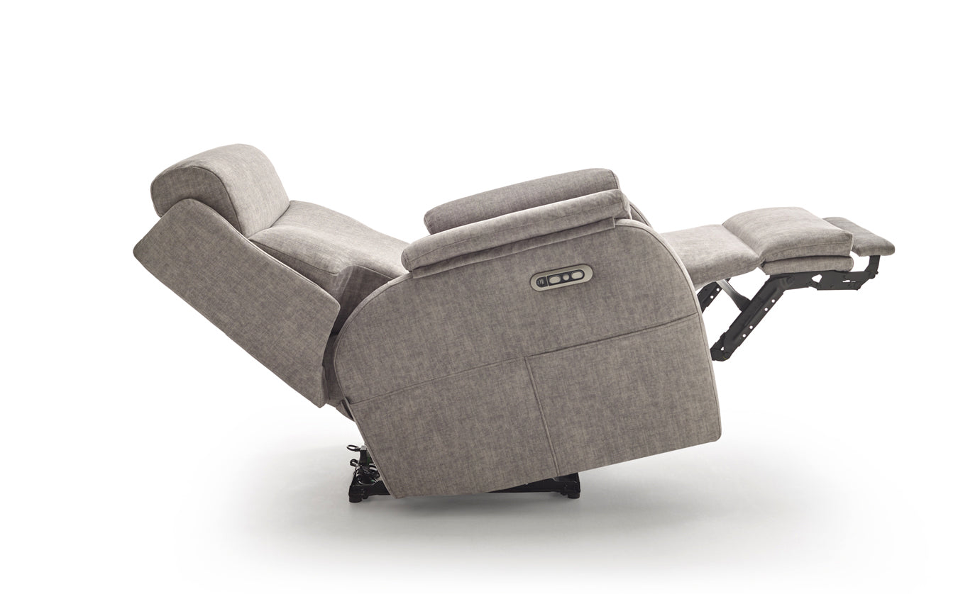 Butaca relax con cabezal eléctrico ajustable modelo MADRID servicio express