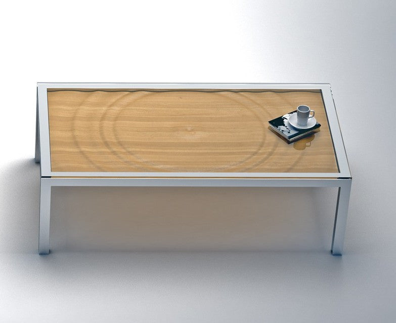 Mesa de centro de diseño modelo AQUA rectangular