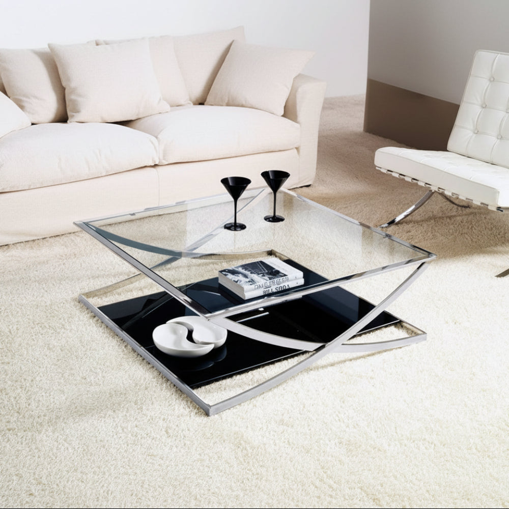 Mesa centro modelo Grial cuadrada