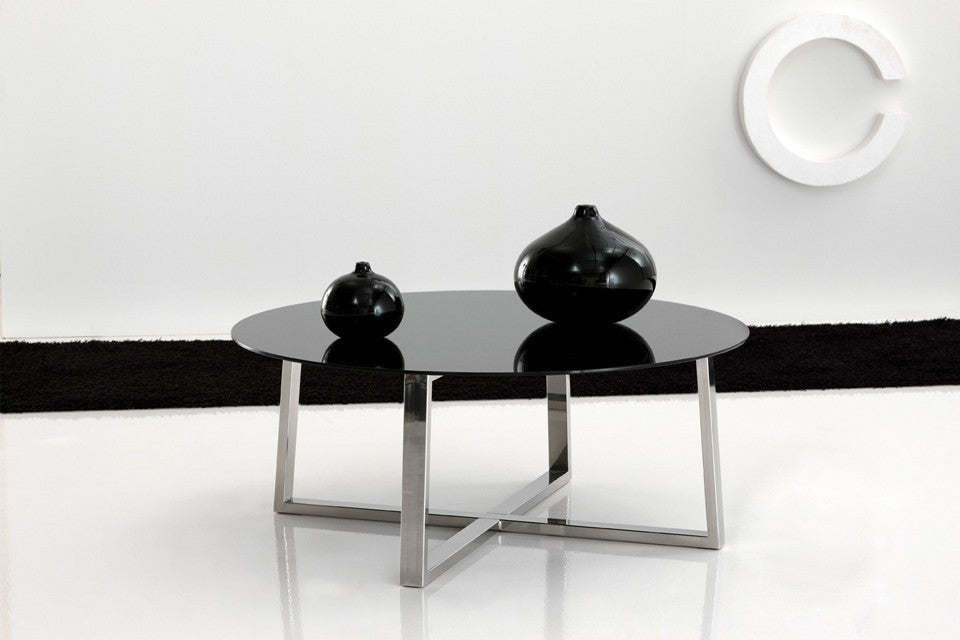 Mesa de centro de diseño redonda