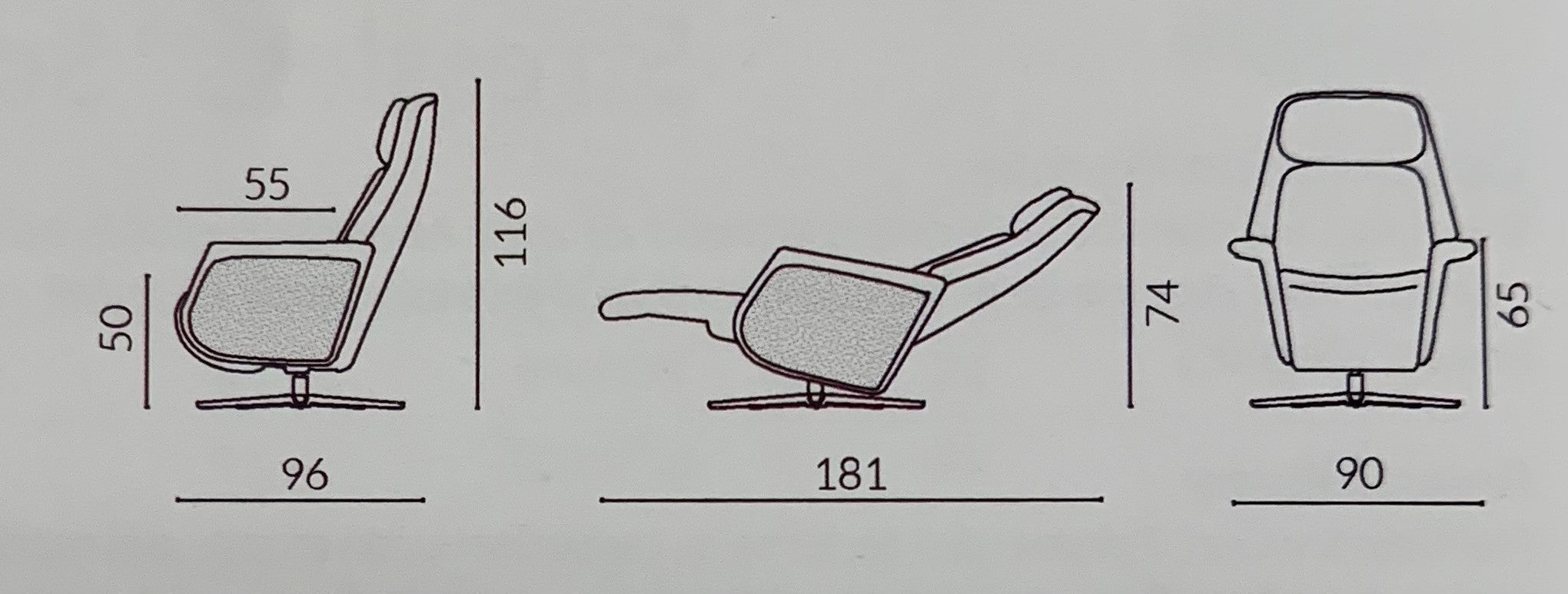 Sillón STRESSLESS modelo SAM WOOD opciones relax, masaje y calefacción.