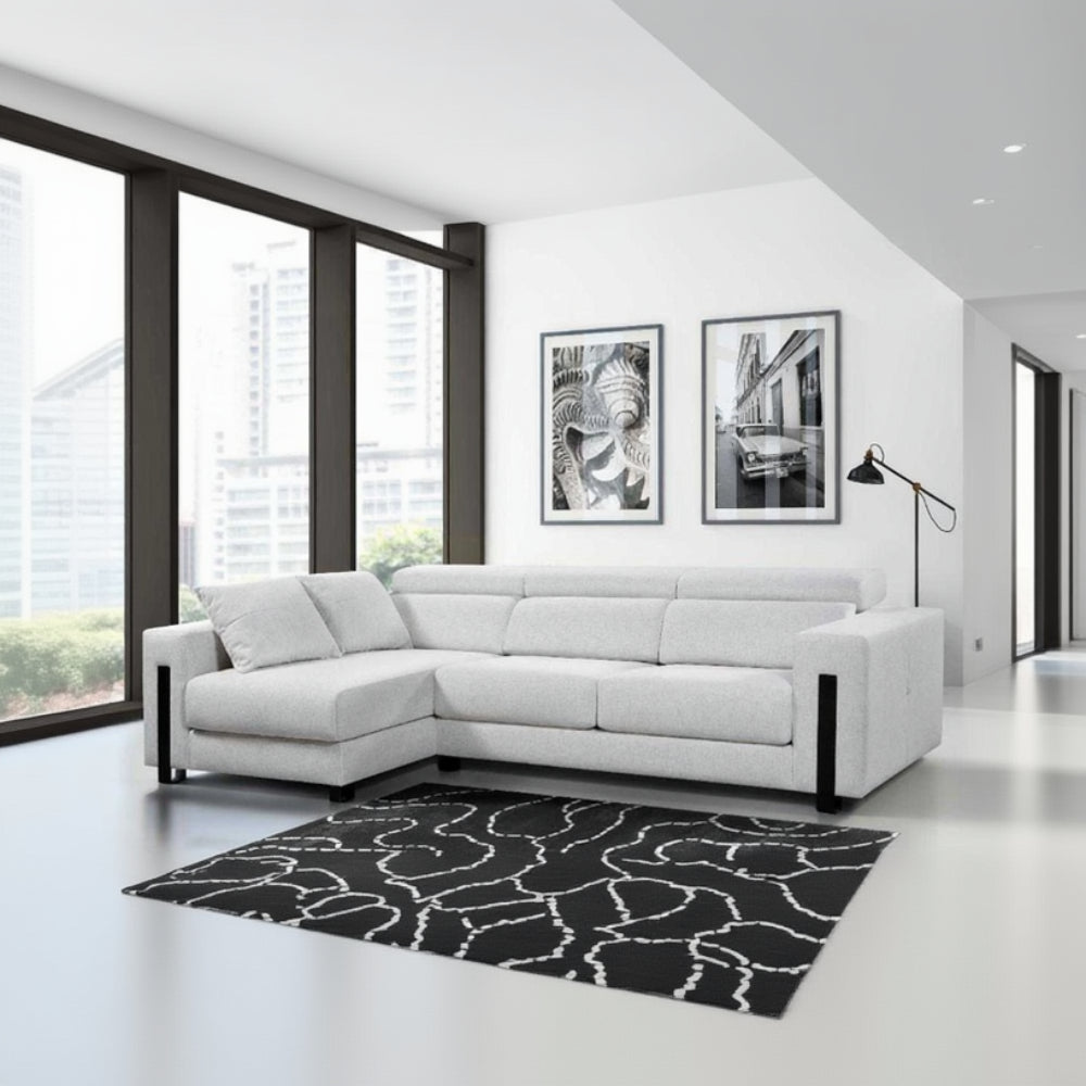 Chaiselongue con asientos deslizantes modelo NOBU tapizado Aquaclean