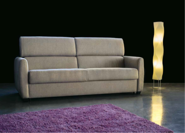 Sofá cama de diseño con sistema Italiano modelo MILFORD