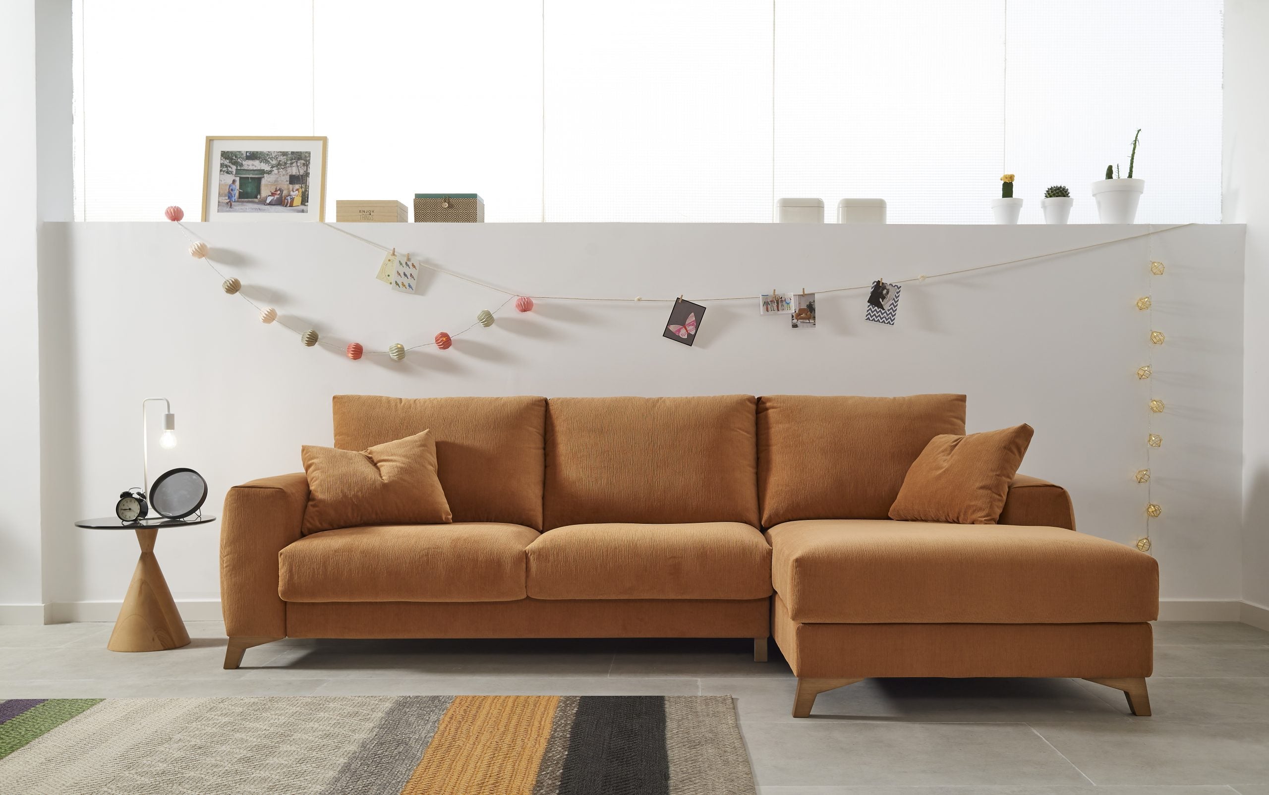 Chaiselongue cama de diseño modelo SWEDEN