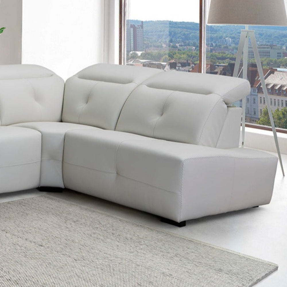 Rinconera modelo TRESOR con 2 asientos relax Tapizado en Piel