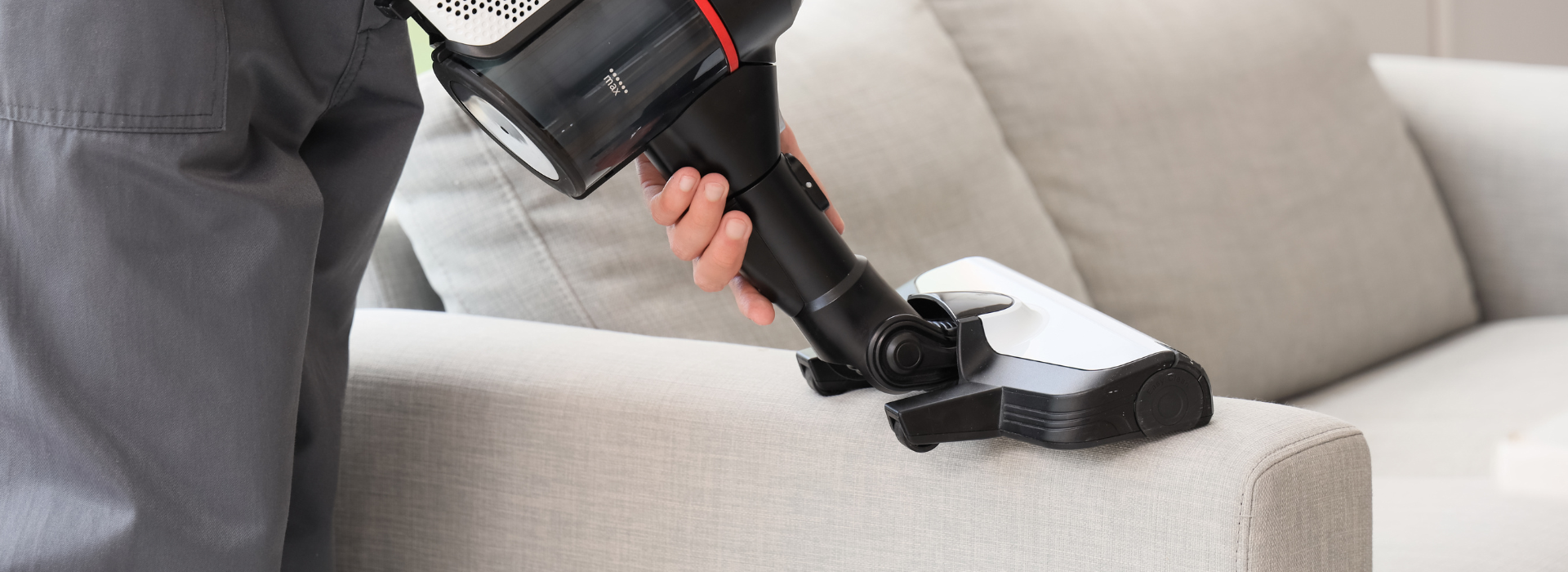 Cómo limpiar el sofá con la vaporeta