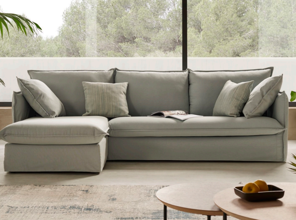 Sofás chaiselongue de 2 plazas