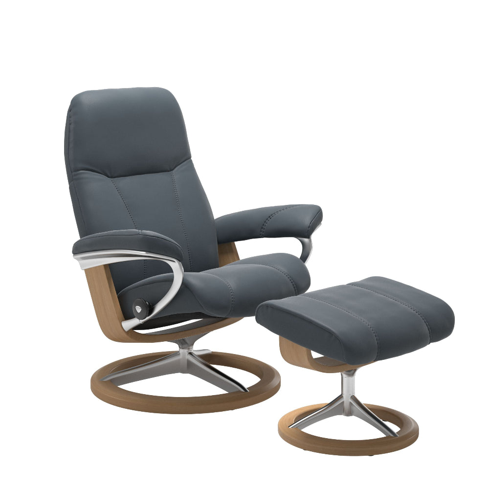 Sillón modelo CONSUL Signature Plus™ System BalanceAdapt™ en piel Paloma