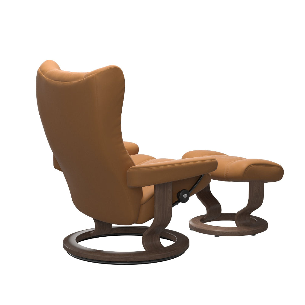 Sillón modelo WING Classic Plus™ System de STRESSLESS en piel Batick
