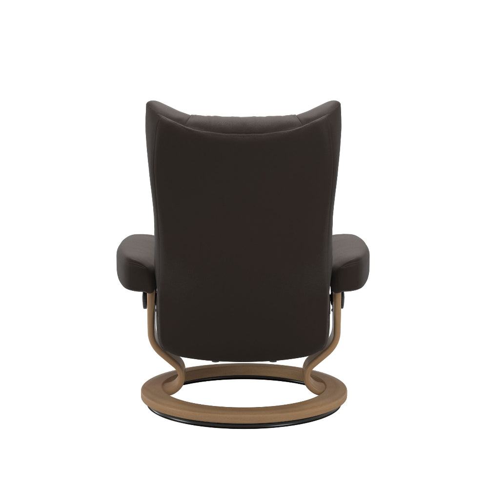 Sillón modelo WING Classic Plus™ System de STRESSLESS en piel Paloma