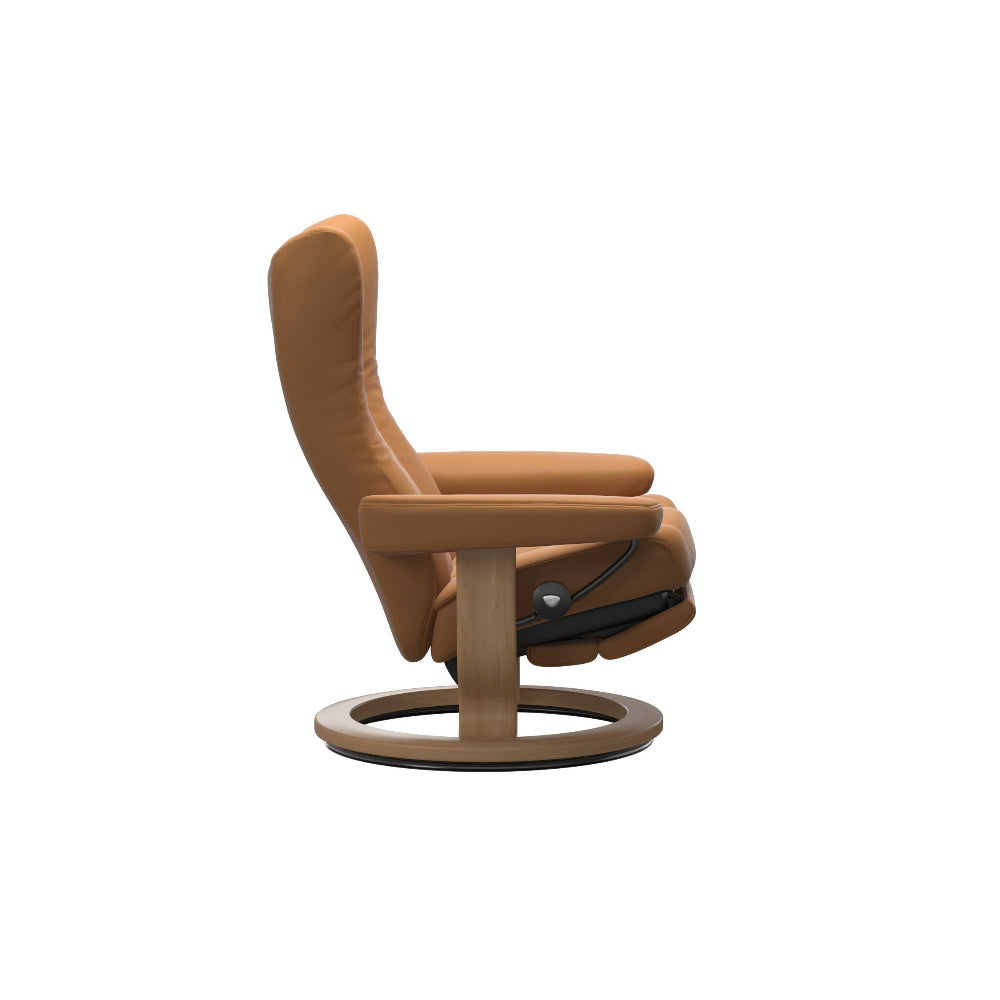 Sillón modelo WING Classic Power™ Plus™ System Power™ de Stressless piel Batick