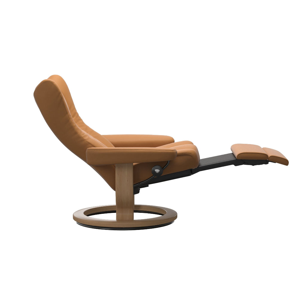 Sillón modelo WING Classic Power™ Plus™ System Power™ de Stressless piel Batick