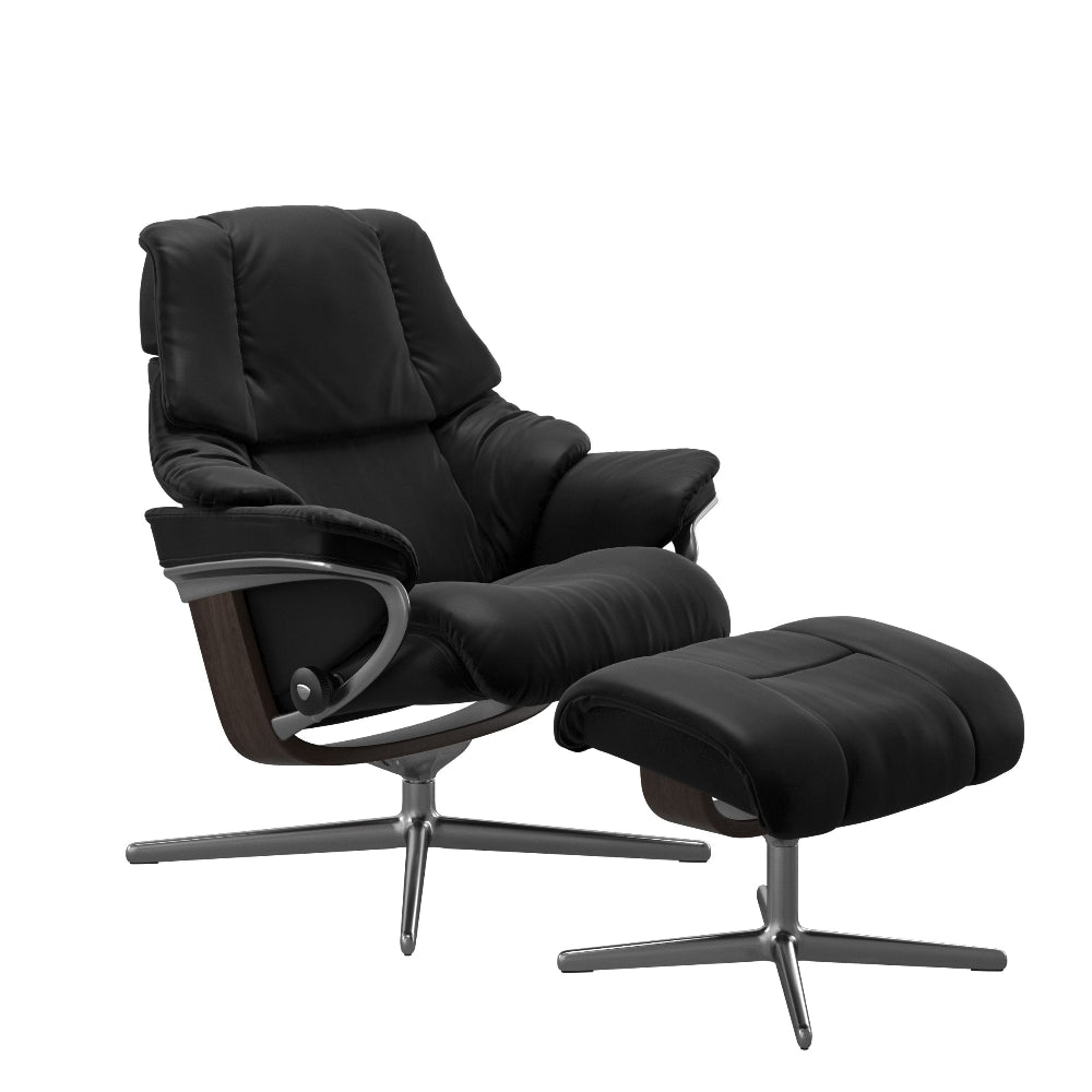 Sillón modelo RENO Cross Plus™ System BalanceAdapt™ de Stressless en piel Batick