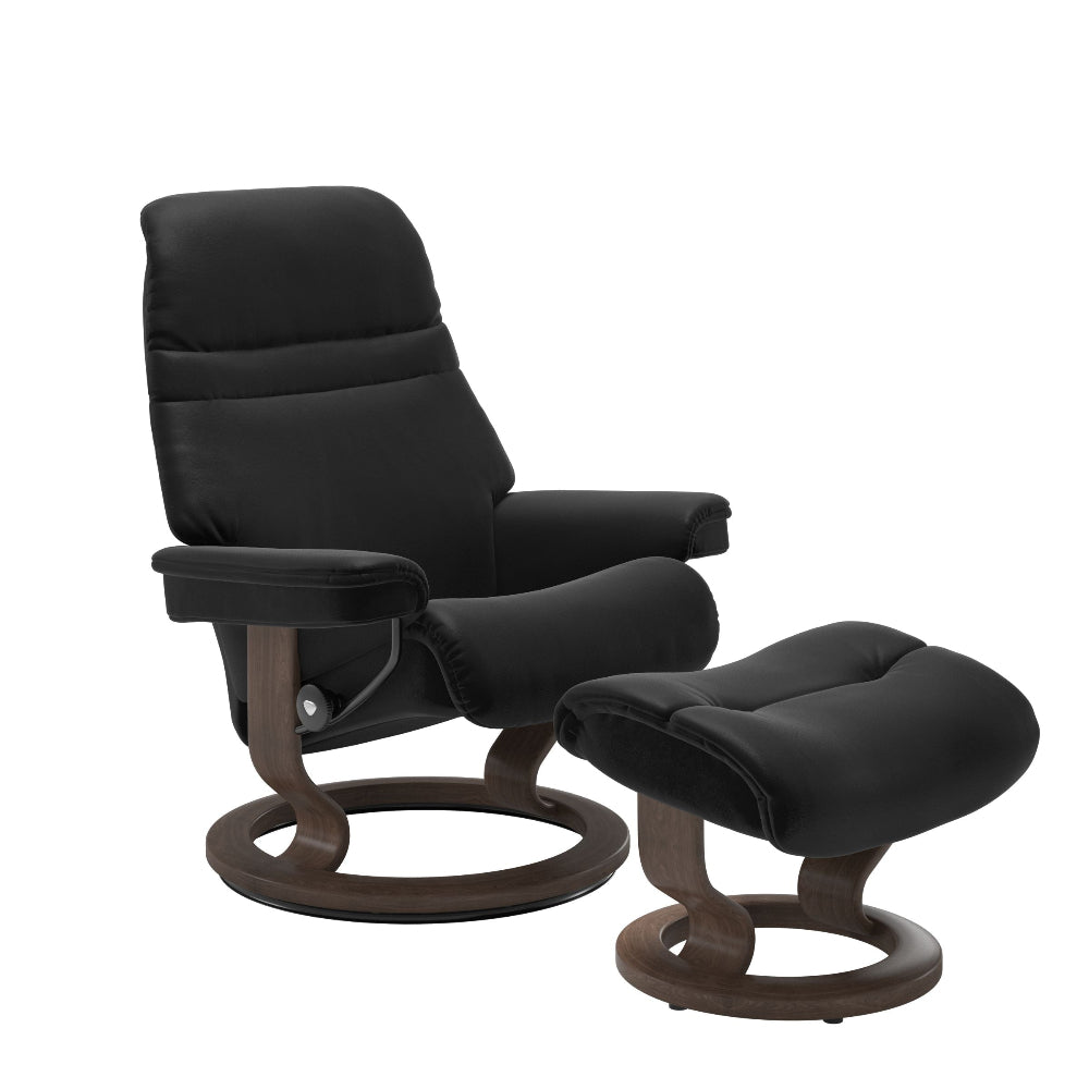 Sillon modelo SUNRISE Classic Plus™ System de STRESSLESS en piel Paloma