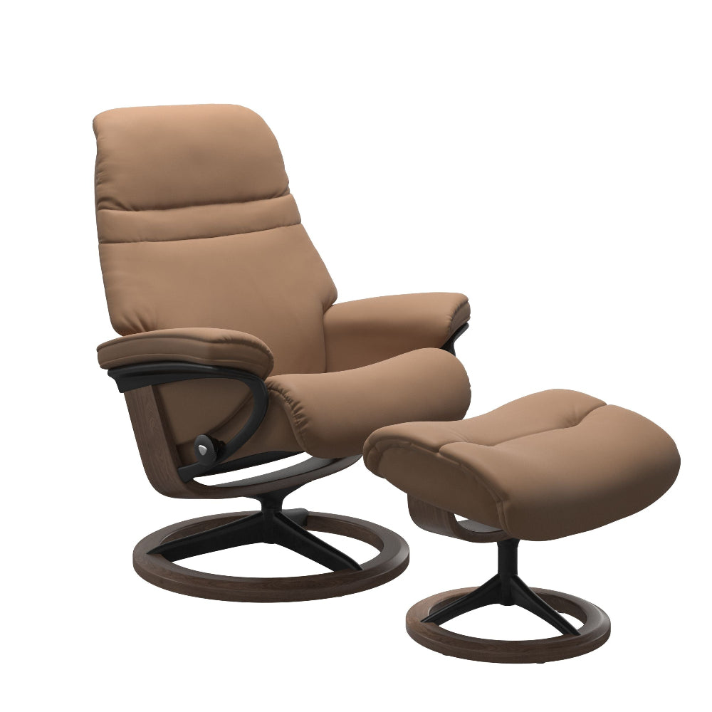 Sillón modelo SUNRISE Signature Plus™ System BalanceAdapt™ en piel Batick